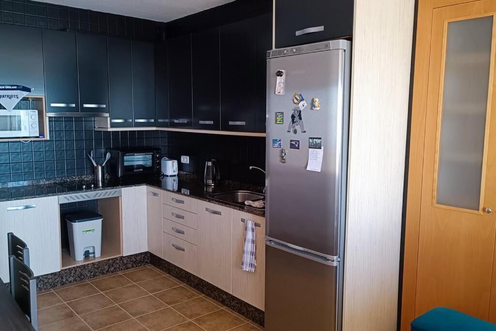 Top Floor Apartment Beachhouse, Beautiful Sea View, On The Beach! Cartagena Esterno foto